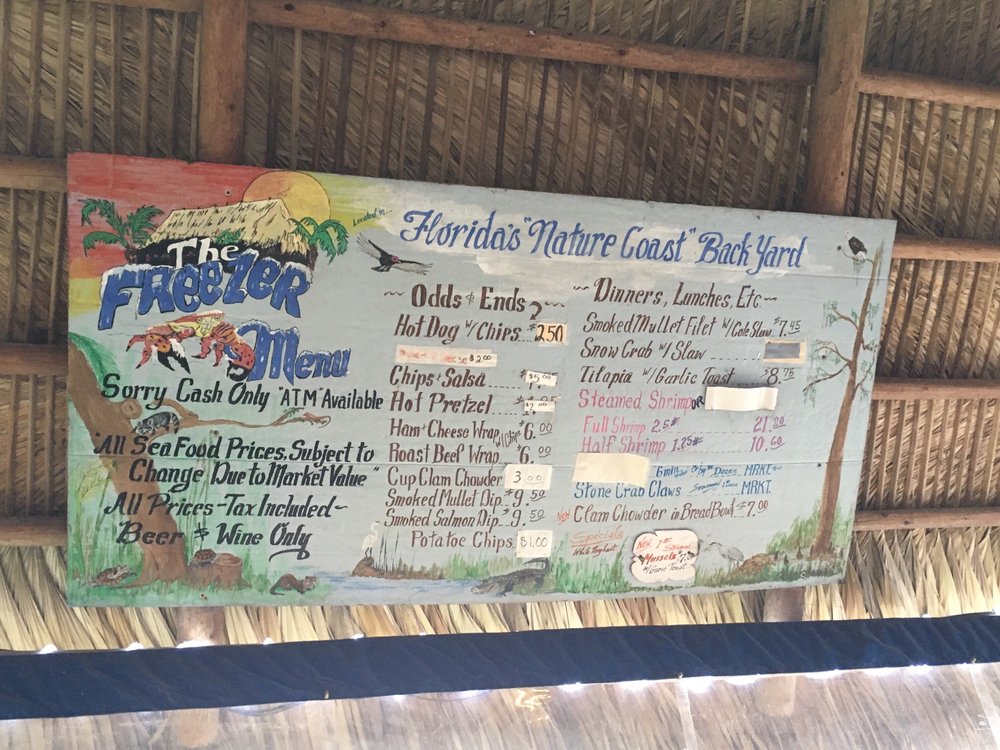 More menu items